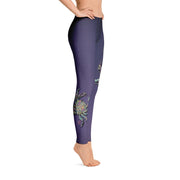 Rainbow Crab 3 Gyotaku Leggings - 57 Peaks